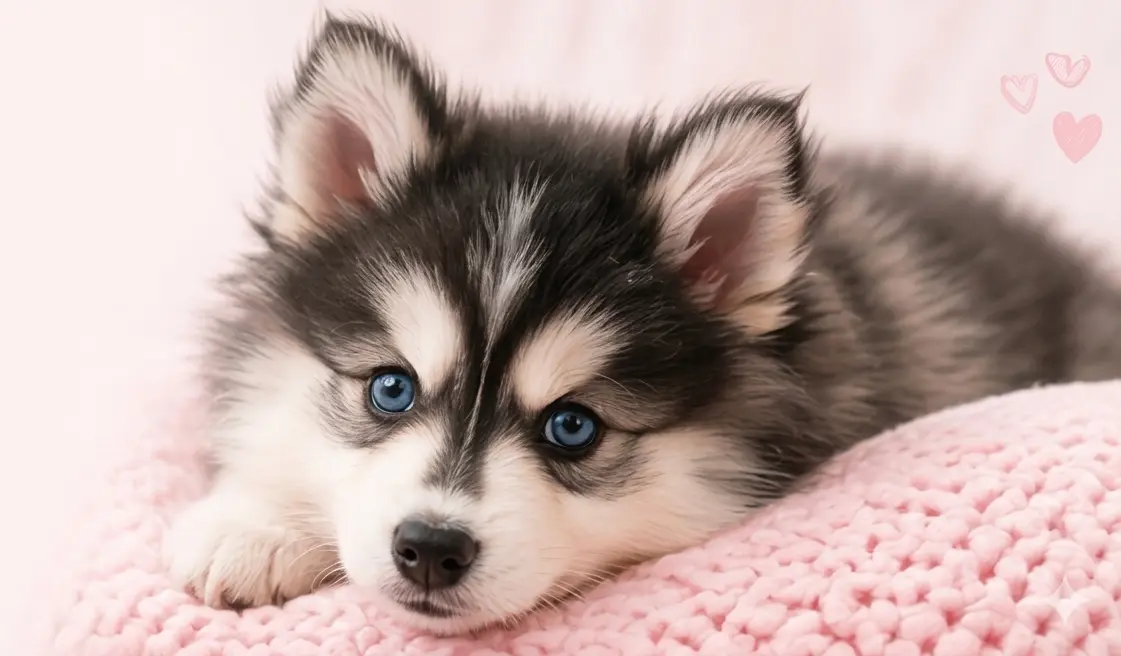 Chiots Pomsky disponibles